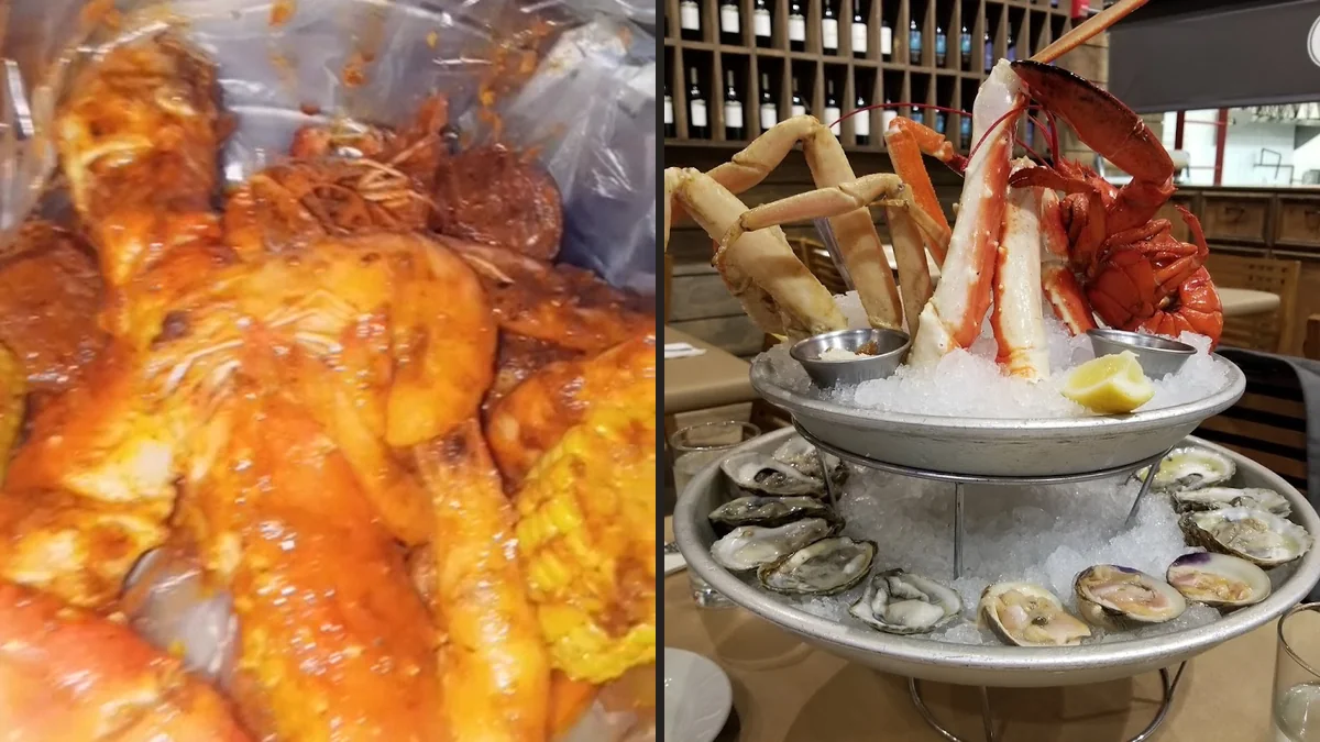 Casual restaurant scene with maritime touches