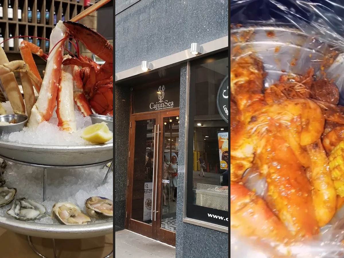 Nautical dining room with seafood restaurant decor